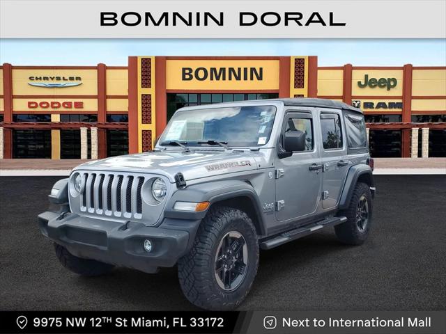 2018 Jeep Wrangler Unlimited Sport S 4x4