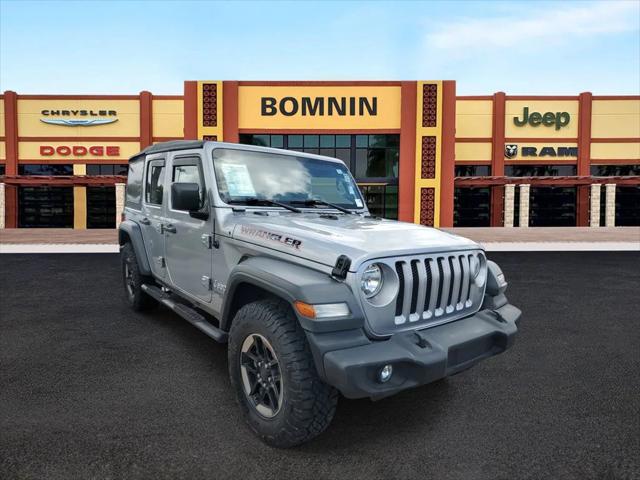 2018 Jeep Wrangler Unlimited Sport S 4x4