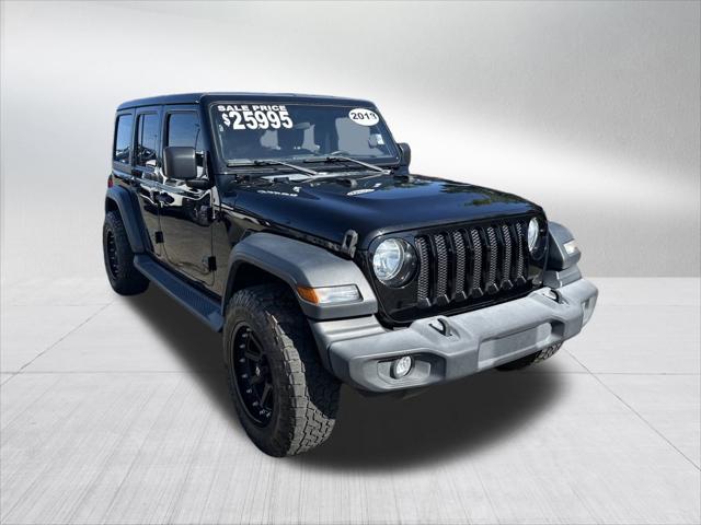 2018 Jeep Wrangler Unlimited Sport S 4x4