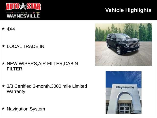 2021 Chevrolet Tahoe 4WD High Country