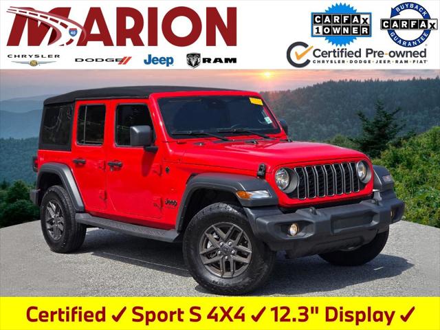 2024 Jeep Wrangler 4-Door Sport S 4x4