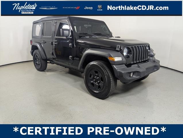 2022 Jeep Wrangler Unlimited Sport 4x4