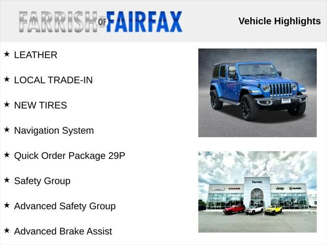 2021 Jeep Wrangler 4xe Unlimited Sahara 4x4
