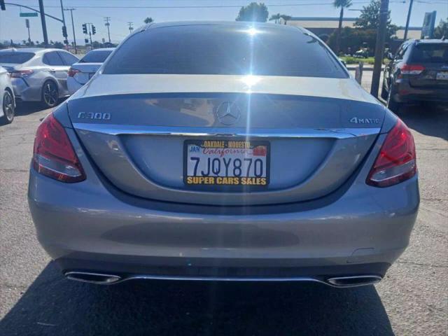2015 Mercedes-Benz C-CLASS C 300 4MATIC