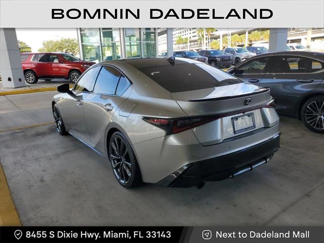 2022 Lexus IS 350 F SPORT 2022 Lexus IS 350 F SPORT