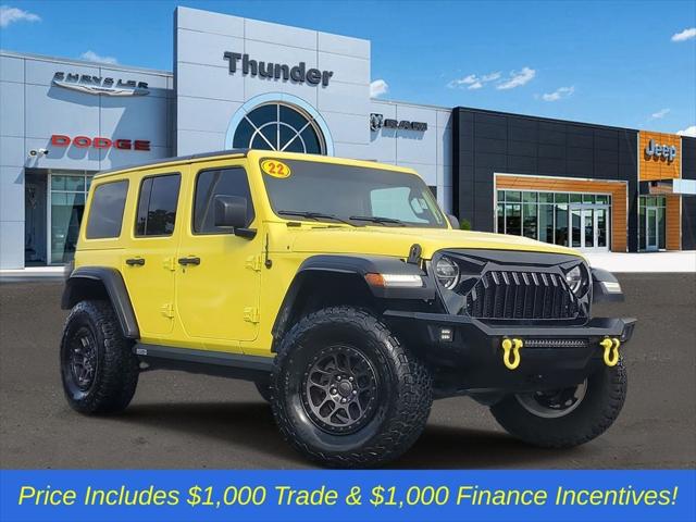 2022 Jeep Wrangler Unlimited High Tide 4x4
