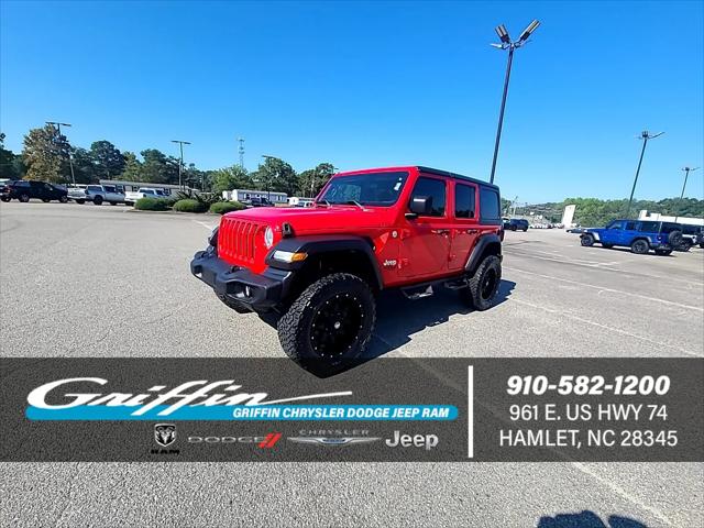 2018 Jeep Wrangler Unlimited Sport S 4x4