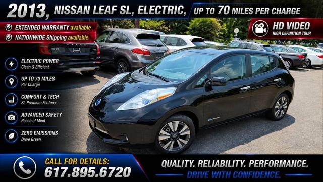 2013 Nissan LEAF SL for sale in Stow, MA