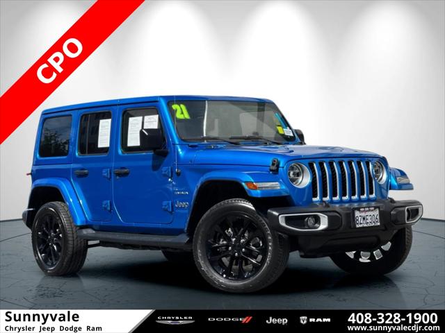 2021 Jeep Wrangler 4xe Unlimited Sahara 4x4