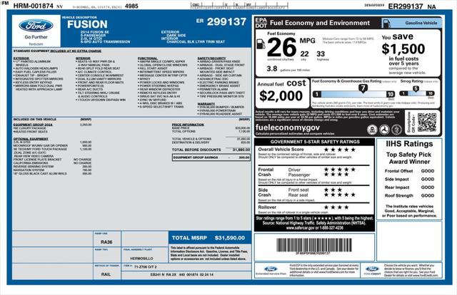 2014 Ford Fusion SE