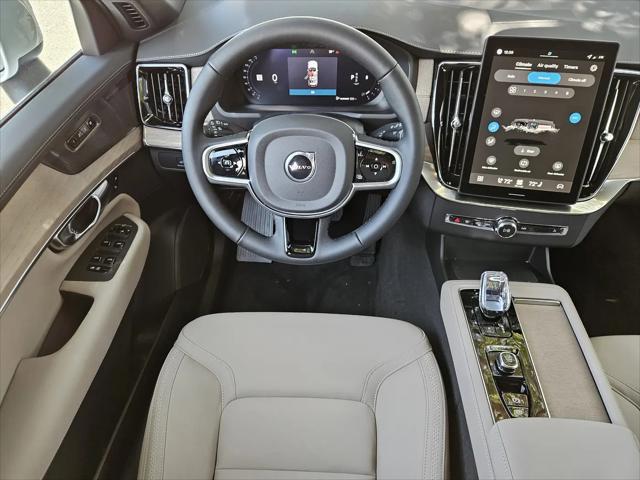 2026 Volvo XC90 Plus, B6 AWD Gas (mild hybrid), Gasoline, Bright, 7 Seats