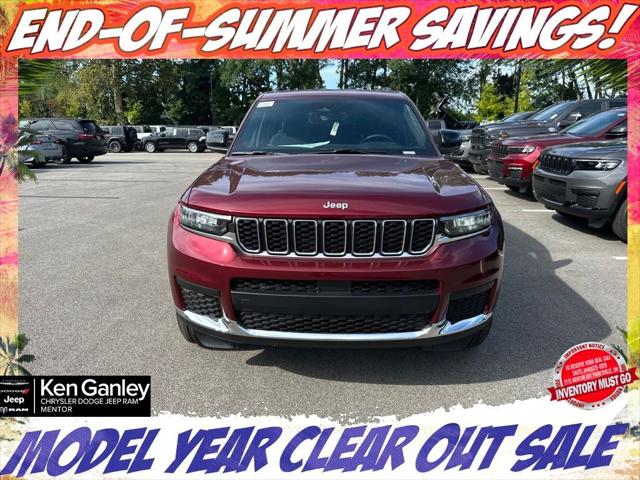 2025 Jeep Grand Cherokee GRAND CHEROKEE L LAREDO X 4X4 2025 Jeep Grand Cherokee GRAND CHEROKEE L LAREDO X 4X4