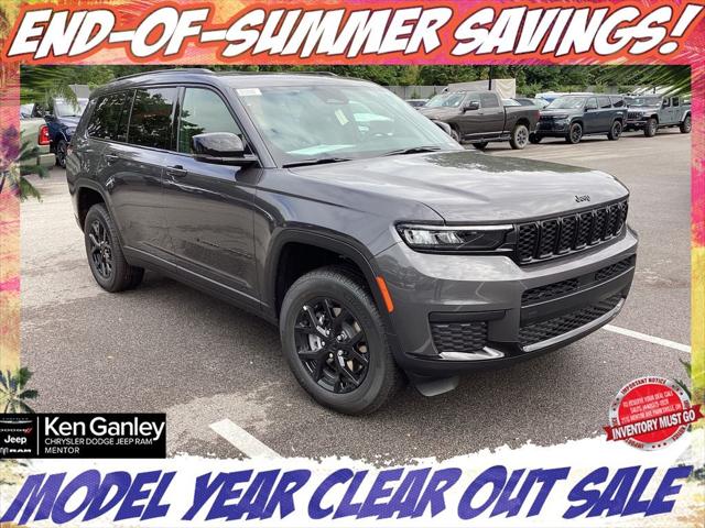 2025 Jeep Grand Cherokee GRAND CHEROKEE L ALTITUDE X 4X4 2025 Jeep Grand Cherokee GRAND CHEROKEE L ALTITUDE X 4X4