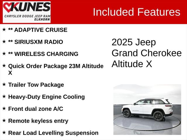 2025 Jeep Grand Cherokee GRAND CHEROKEE ALTITUDE X 4X4