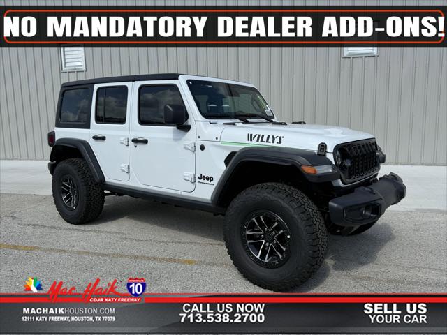 2025 Jeep Wrangler WRANGLER 4-DOOR WILLYS 2025 Jeep Wrangler WRANGLER 4-DOOR WILLYS
