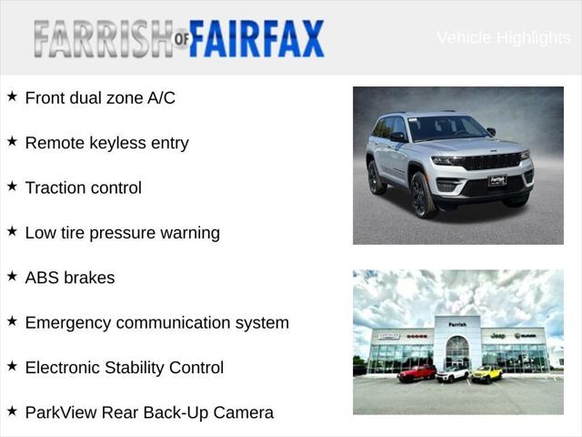 2025 Jeep Grand Cherokee GRAND CHEROKEE ALTITUDE X 4X4