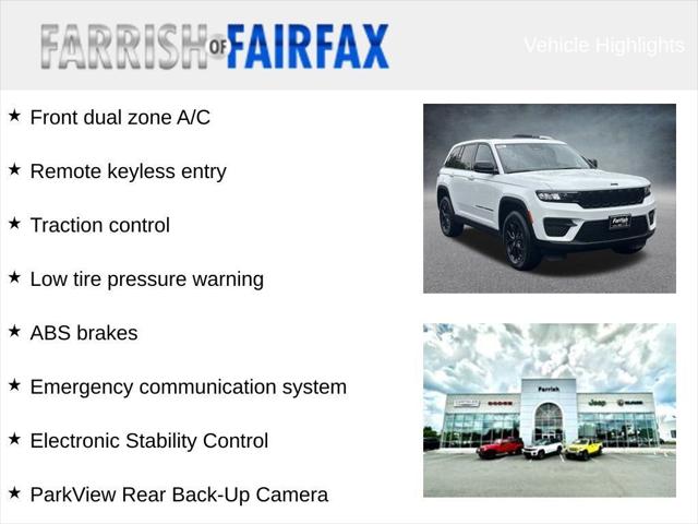 2025 Jeep Grand Cherokee GRAND CHEROKEE ALTITUDE X 4X4