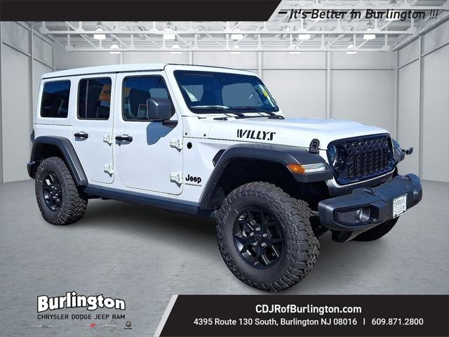 2025 Jeep Wrangler WRANGLER 4-DOOR WILLYS 2025 Jeep Wrangler WRANGLER 4-DOOR WILLYS