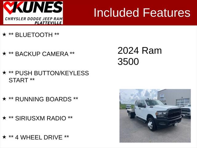 2024 RAM 3500 Chassis Tradesman/SLT/Laramie/Limited 2024 RAM 3500 Chassis Tradesman/SLT/Laramie/Limited