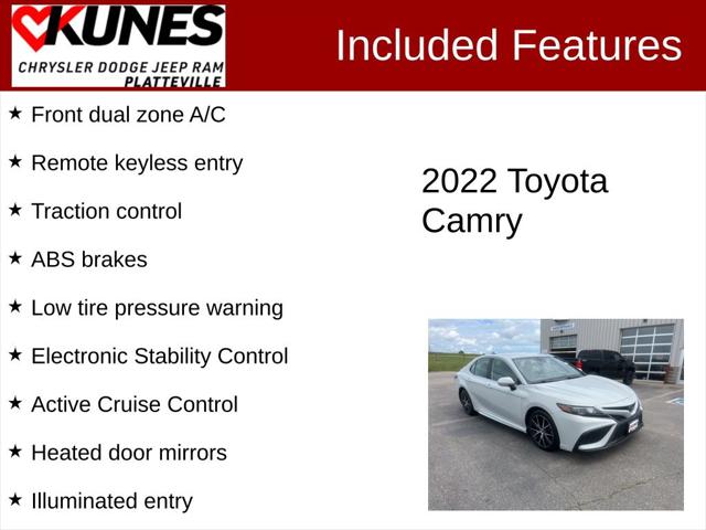 2022 Toyota Camry SE Nightshade Edition