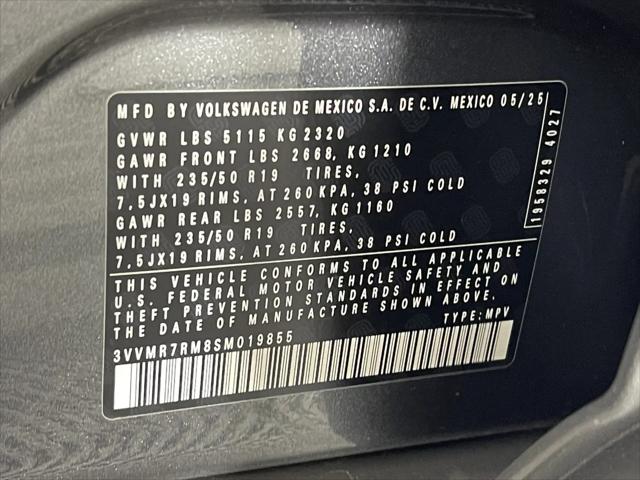 2025 Volkswagen Tiguan 2.0T SE