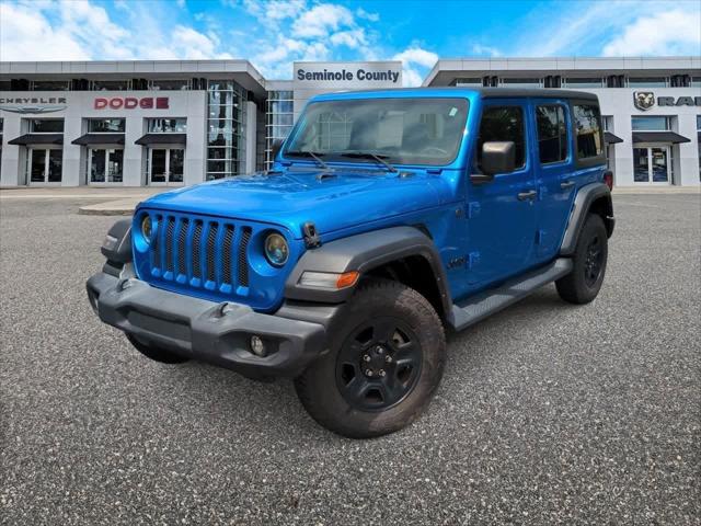 2022 Jeep Wrangler Unlimited Sport S 4x4