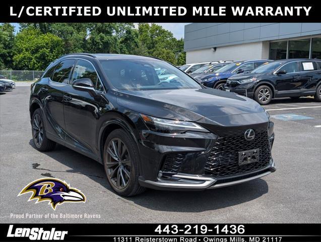 2024 Lexus RX 350 F SPORT Handling