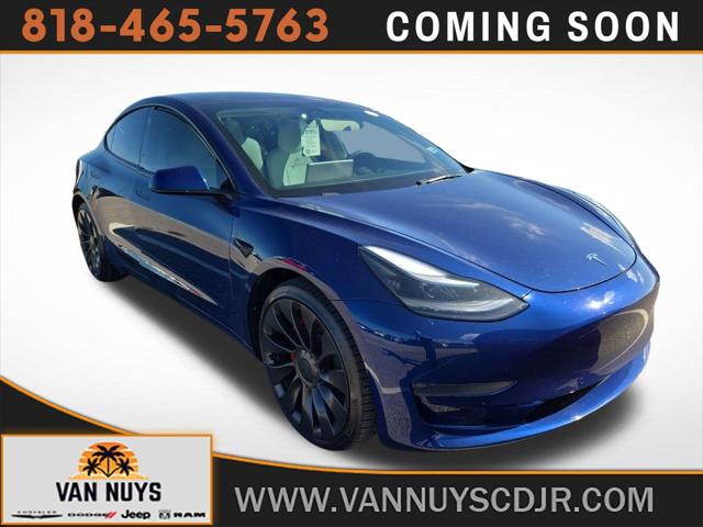 2022 Tesla Model 3 Performance Dual Motor All-Wheel Drive