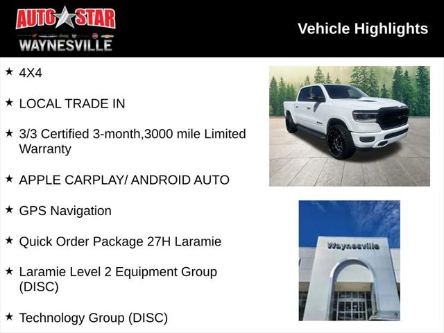 2021 RAM 1500 Laramie Crew Cab 4x4 57 Box