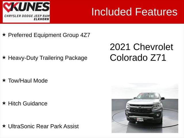 2021 Chevrolet Colorado 4WD Crew Cab Short Box Z71