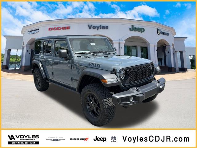 2025 Jeep Wrangler WRANGLER 4-DOOR WILLYS 2025 Jeep Wrangler WRANGLER 4-DOOR WILLYS