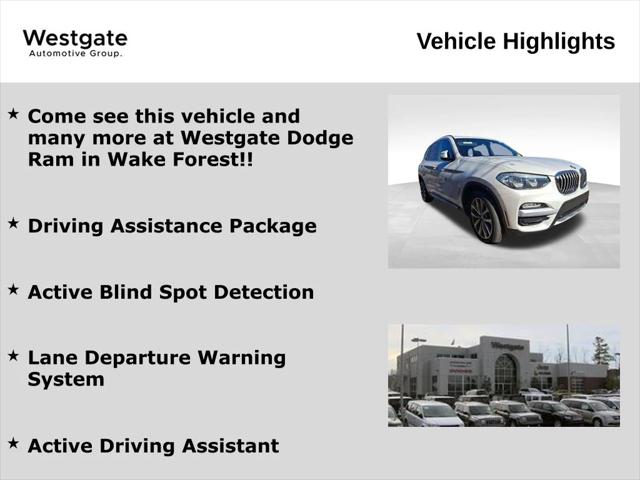 2019 BMW X3 sDrive30i