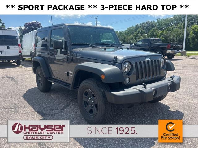 2017 Jeep Wrangler Sport 4x4