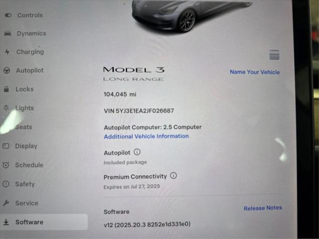 2018 Tesla Model 3 Long Range