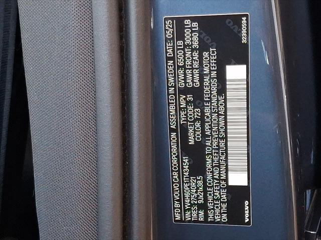 2026 Volvo XC90 Plug-In Hybrid Plus, T8 AWD, Electric/Gasoline, Bright, 7 Seats
