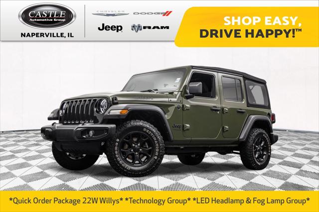 2022 Jeep Wrangler Unlimited Willys 4x4