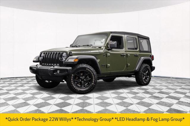 2022 Jeep Wrangler Unlimited Willys 4x4
