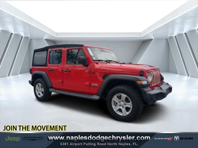 2018 Jeep Wrangler Unlimited Sport S 4x4