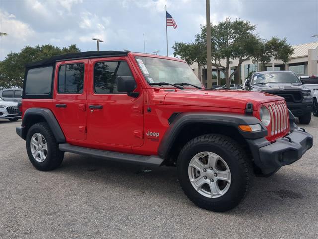 2018 Jeep Wrangler Unlimited Sport S 4x4