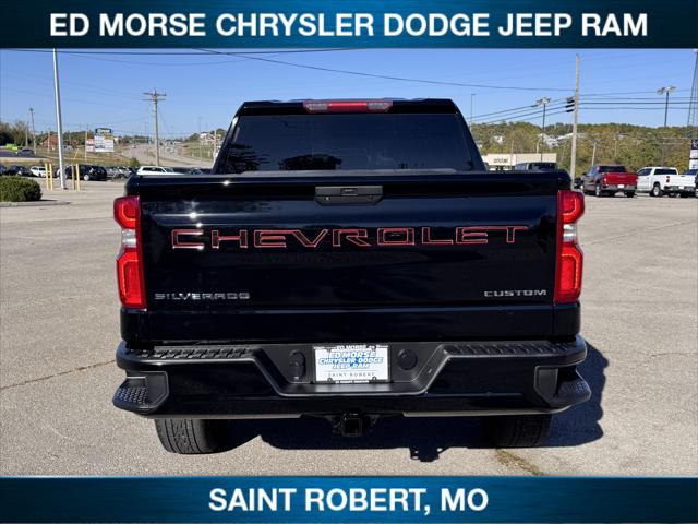 2021 Chevrolet Silverado 1500 4WD Crew Cab Short Bed Custom 2021 Chevrolet Silverado 1500 4WD Crew Cab Short Bed Custom