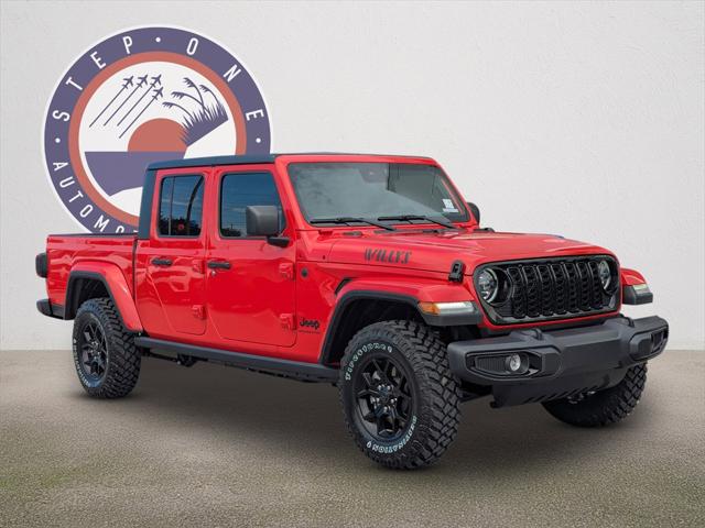 2025 Jeep Gladiator GLADIATOR WILLYS 4X4 2025 Jeep Gladiator GLADIATOR WILLYS 4X4