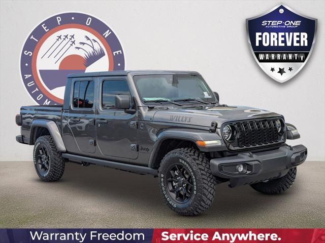 2025 Jeep Gladiator GLADIATOR WILLYS 4X4 2025 Jeep Gladiator GLADIATOR WILLYS 4X4