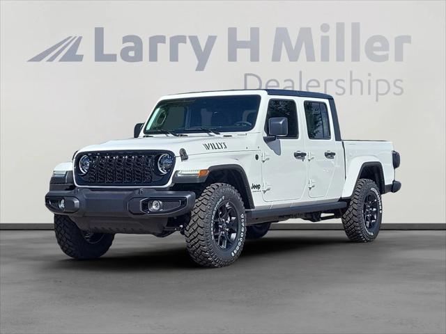 2025 Jeep Gladiator GLADIATOR WILLYS 4X4 2025 Jeep Gladiator GLADIATOR WILLYS 4X4