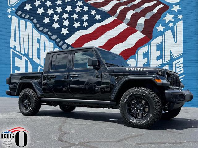 2025 Jeep Gladiator GLADIATOR WILLYS 4X4 2025 Jeep Gladiator GLADIATOR WILLYS 4X4