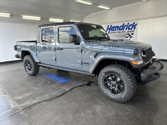 2025 Jeep Gladiator GLADIATOR WILLYS 4X4 2025 Jeep Gladiator GLADIATOR WILLYS 4X4
