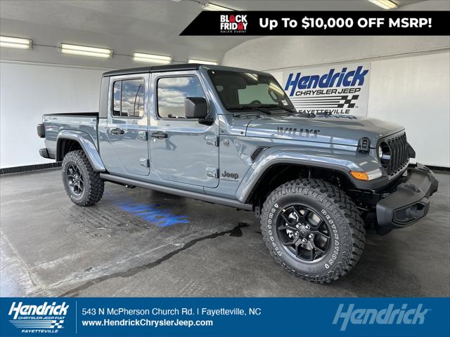 2025 Jeep Gladiator GLADIATOR WILLYS 4X4 2025 Jeep Gladiator GLADIATOR WILLYS 4X4