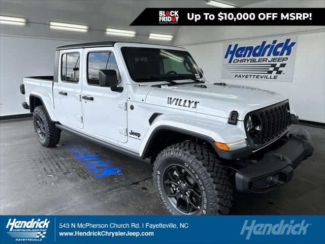 2025 Jeep Gladiator GLADIATOR WILLYS 4X4 2025 Jeep Gladiator GLADIATOR WILLYS 4X4