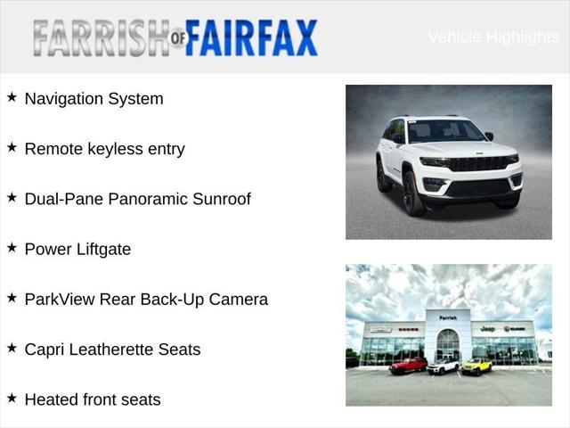 2025 Jeep Grand Cherokee GRAND CHEROKEE LIMITED 4X4