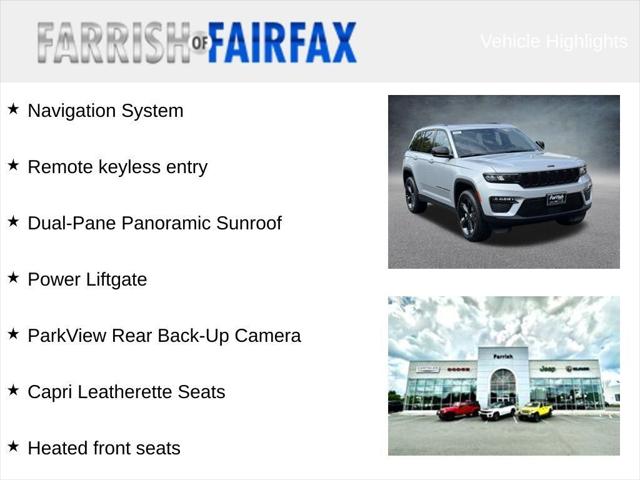 2025 Jeep Grand Cherokee GRAND CHEROKEE LIMITED 4X4 2025 Jeep Grand Cherokee GRAND CHEROKEE LIMITED 4X4