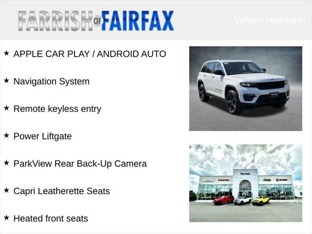 2025 Jeep Grand Cherokee GRAND CHEROKEE LIMITED 4X4